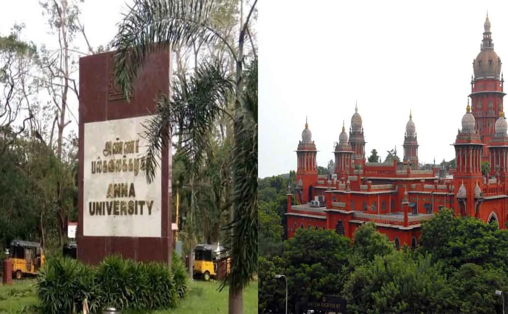 chennai high court anna university students fee 